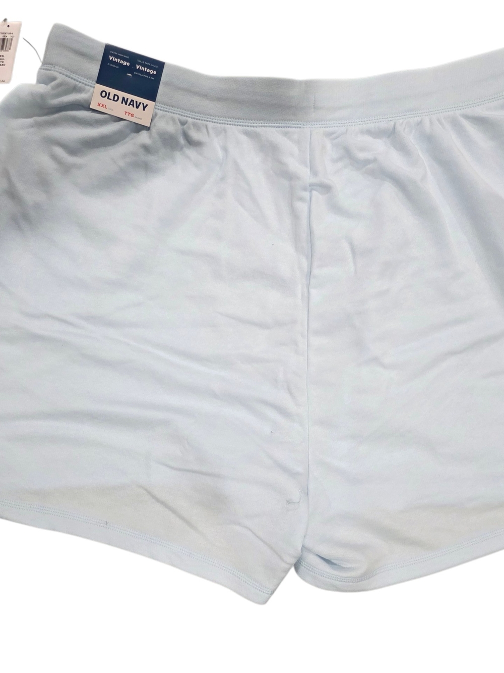 Light Blue Drawstring Lounge Shorts XXL TTG - Picture 2 of 2